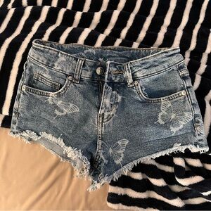 Denim Booty Short Shorts